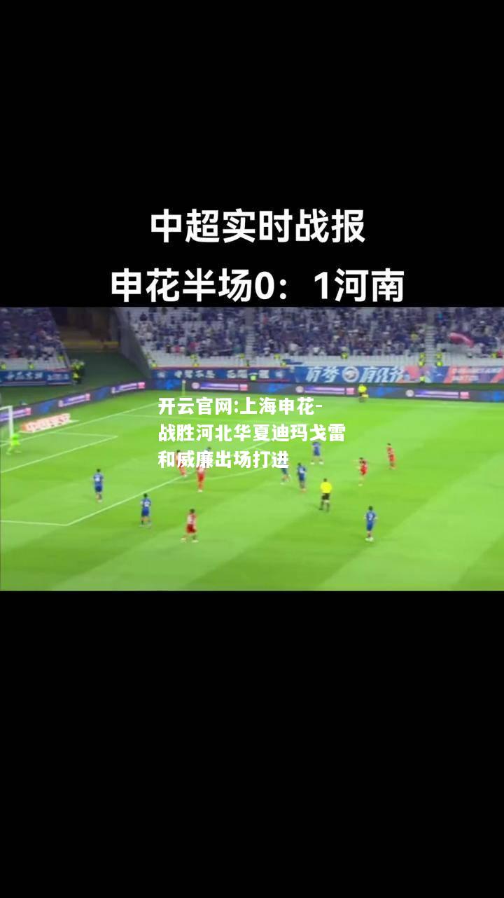 开云官网:上海申花-战胜河北华夏迪玛戈雷和威廉出场打进